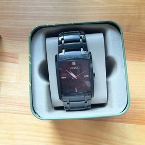 Fossil black watch